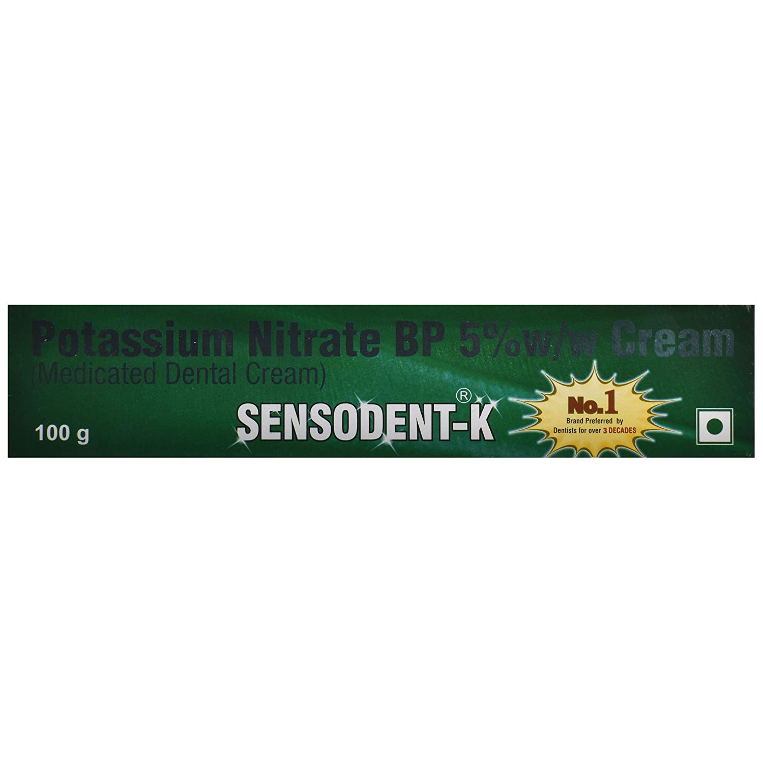SENSODENT-K Medicated dental cream Indoco remedies ltd. (СЕНСОДЕНТ - К, Медицинский стоматологический крем), 100 г.