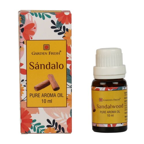 SANDAL WOOD Pure Aroma Oil, Garden Fresh (САНДАЛОВОЕ ДЕРЕВО чистое ароматическое масло, Гарден Фреш), 10 мл.