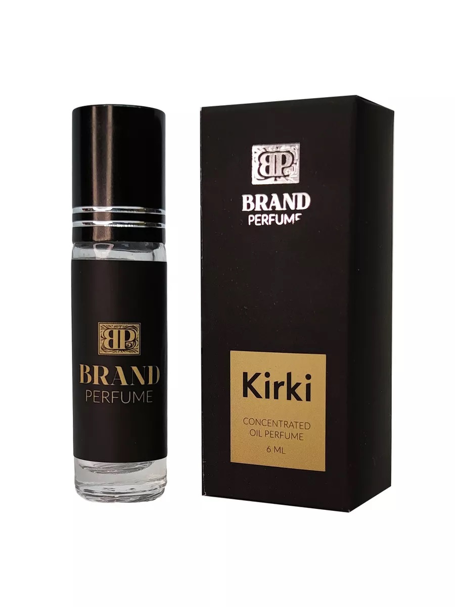 KIRKI Concentrated Oil Perfume, Brand Perfume (Концентрированные масляные духи), ролик, 6 мл.