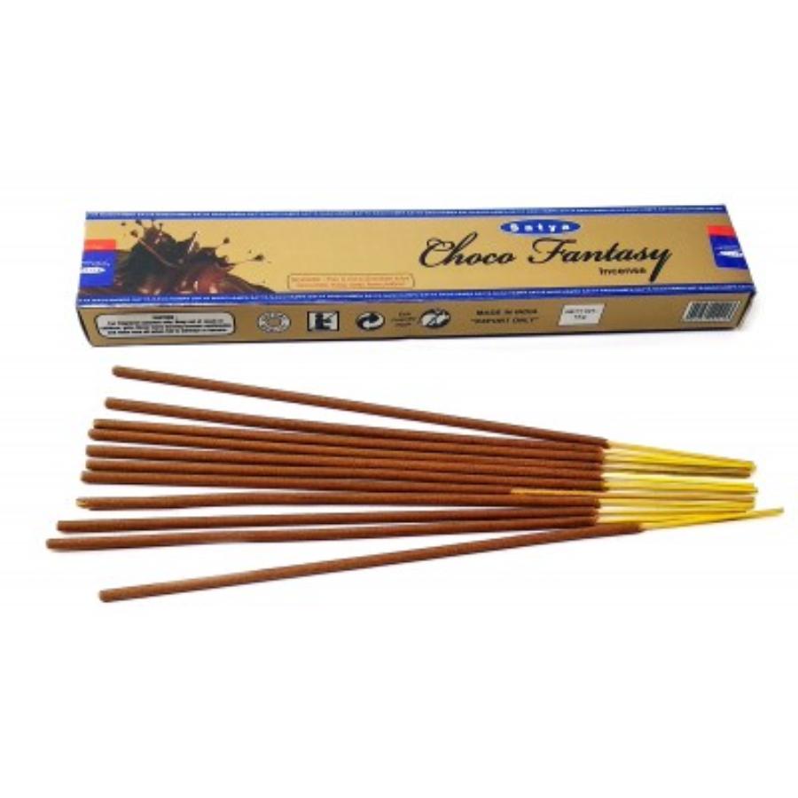 CHOCO FANTASY Incense, Satya (Благовония ШОКОЛАДНАЯ ФАНТАЗИЯ, Сатья), 15 г.
