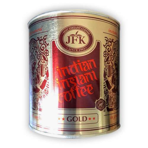 GOLD Indian Instant Coffee in granules JFK (Кофе растворимый, гранулированный, Инстант ГОЛД), 100 г.