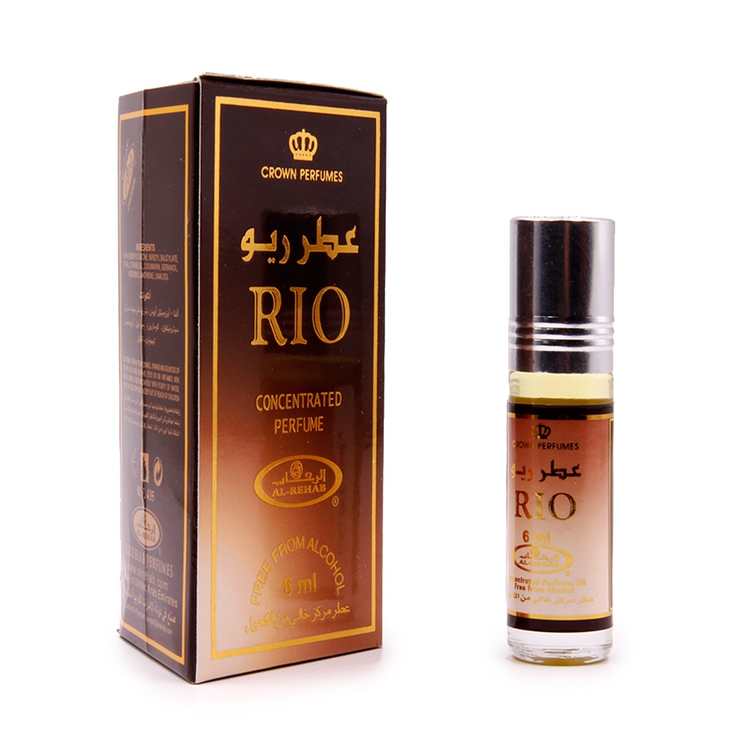 Al-Rehab Concentrated Perfume RIO (Масляные арабские духи РИО (унисекс), Аль-Рехаб), 6 мл.