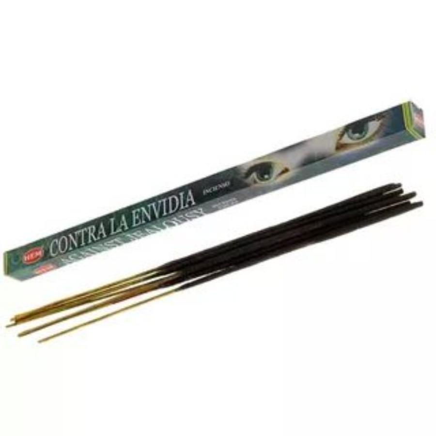 Hem Incense Sticks AGAINST JEALOUSY (Благовония ОТ СГЛАЗА, Хем), уп. 8 палочек.