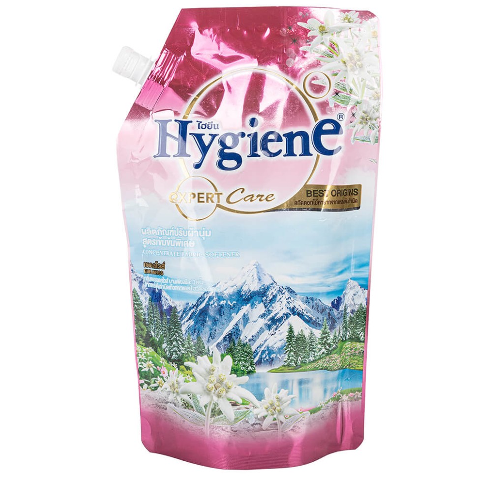 EDELWEISS Concentrate Fabric Softener, Hygiene (Концентрированный кондиционер для белья ГОРНЫЙ ЭДЕЛЬВЕЙС), 480 мл.