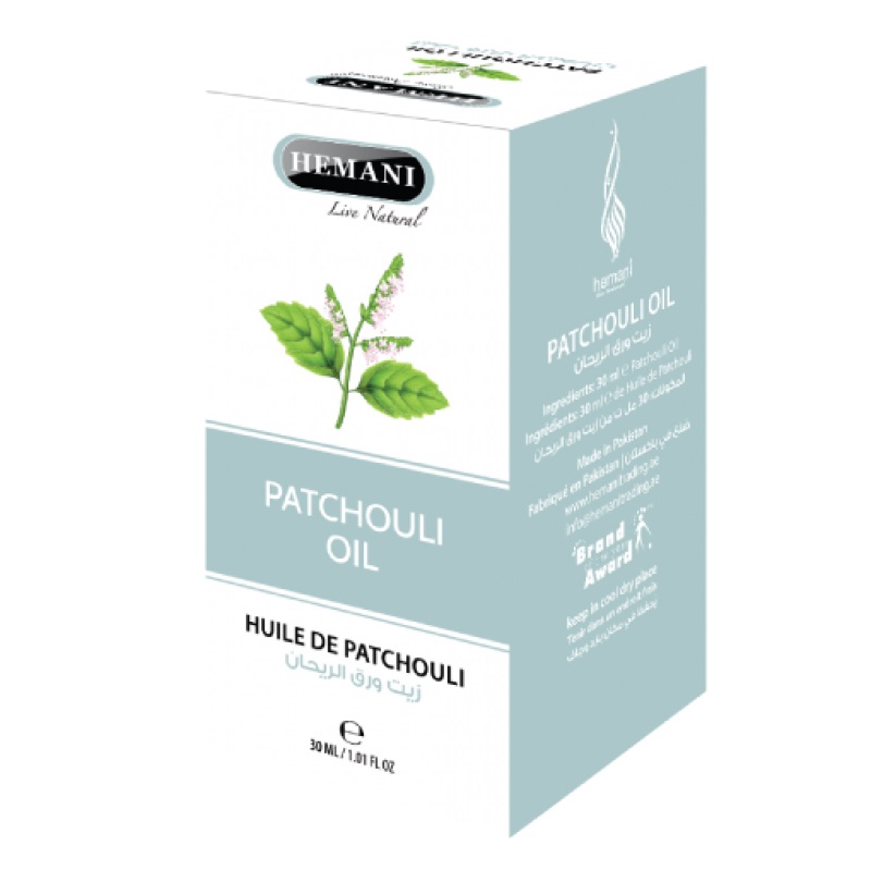 PATCHOULI OIL, Hemani (Масло ПАЧУЛИ, Хемани), 30 мл.