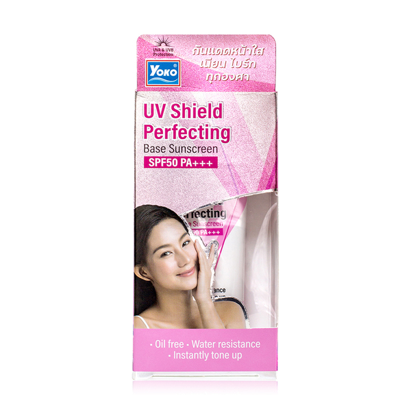 UV SHIELD PERFECTING Base Sunscreen SPF50 PA+++, Yoko (Солнцезащитный крем для лица, Йоко), 15 г.