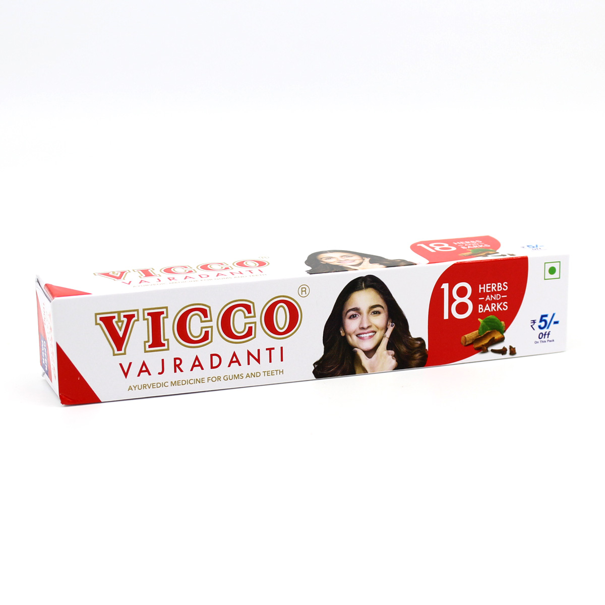 VICCO Vajradanti (Викко Ваджраданти, Аюрведическая зубная паста для зубов и десен), 100 г.