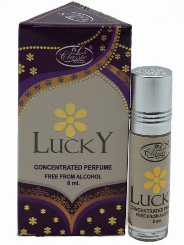La de Classic Concentrated Perfume LUCKY (Масляные арабские духи ЛАКИ, Ла Де Классик), 6 мл.