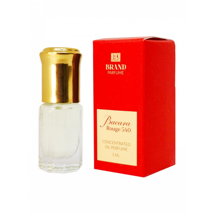BACARA ROUGE 540 Concentrated Oil Perfume, Brand Perfume (БАКАРА РУЖ 540 Концентрированные масляные духи), ролик, 3 мл.