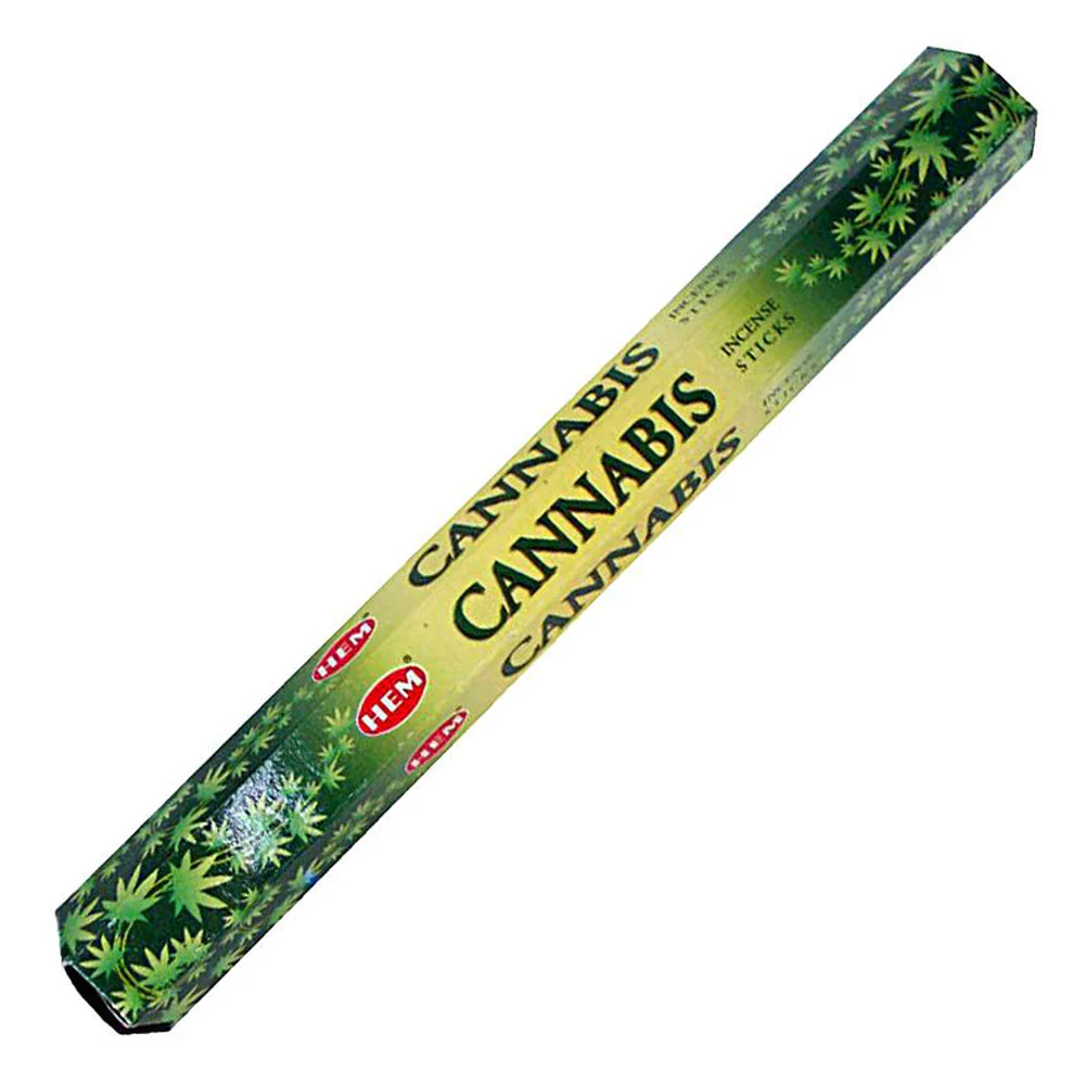 Hem Incense Sticks CANNABIS (Благовония КАННАБИС, Хем), уп. 20 палочек.