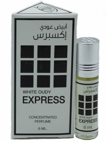 La de Classic Concentrated Perfume White Oudy EXPRESS (Мужские масляные арабские духи Уайт Оуди ЭКСПРЕСС, Ла Де Классик), 6 мл.