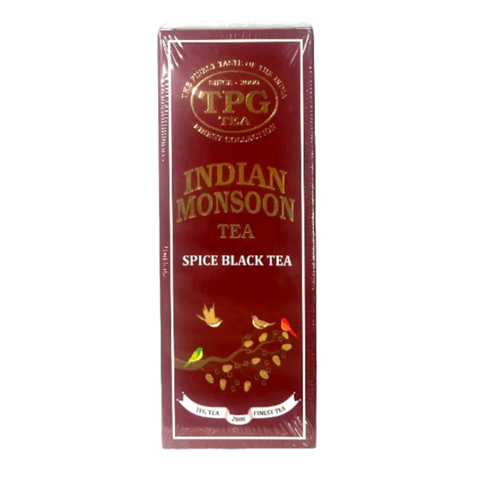 TPG tea INDIAN MONSOON TEA Spice Black, Bharat Bazaar (Листовой ЧЕРНЫЙ ЧАЙ со специями ИНДИЙСКИЙ МУССОН, Бхарат Базаар), 100 г.