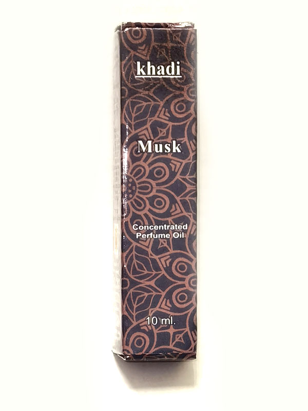 MUSK Concentrated Perfume Oil, Khadi (МУСК масляные духи, Кхади), 10 мл.