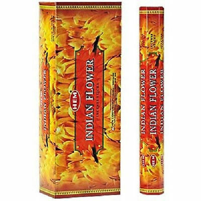 Hem Incense Sticks INDIAN FLOWER (Благовония ИНДИЙСКИЙ ЦВЕТОК, Хем), уп. 20 палочек.