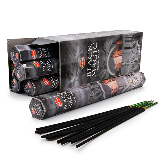Hem Incense Sticks BLACK MAGIC (Благовония ЧЕРНАЯ МАГИЯ, Хем), уп. 20 палочек.