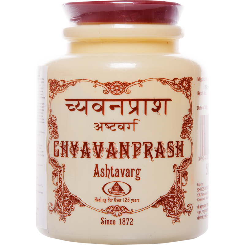 CHYAVANPRASH Ashtavarg Dhootapapeshwar (Чаванпраш Аштаварг, Дхутапапешвар), 500 г.