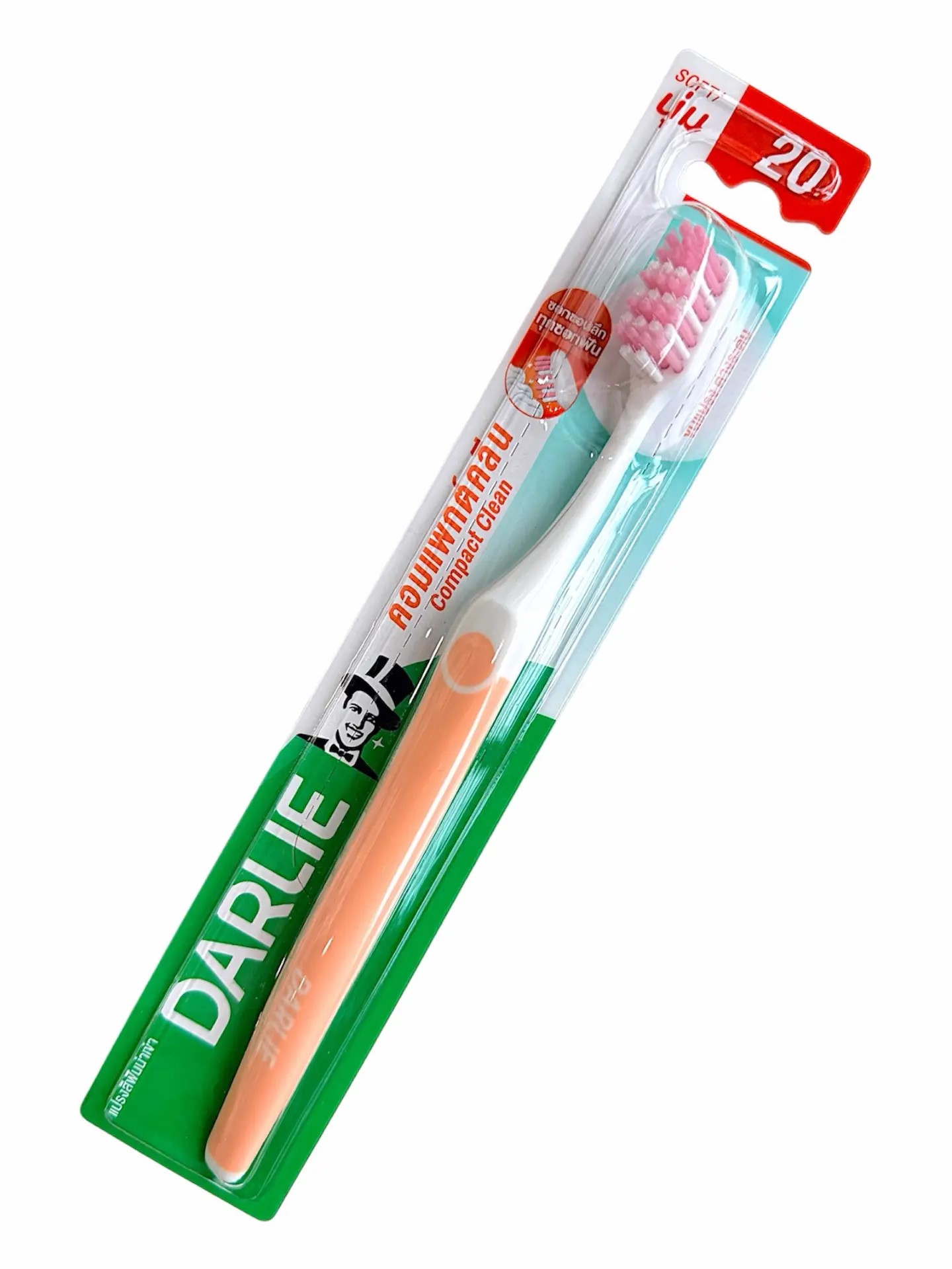 DARLIE Compact Clean (КОМПАКТНАЯ зубная щетка, Дарли), 1 шт.