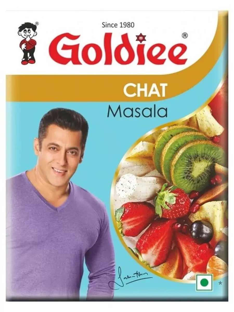 CHAT Masala, Goldiee (Смесь специй ЧАТ МАСАЛА, Голди), 100 г.