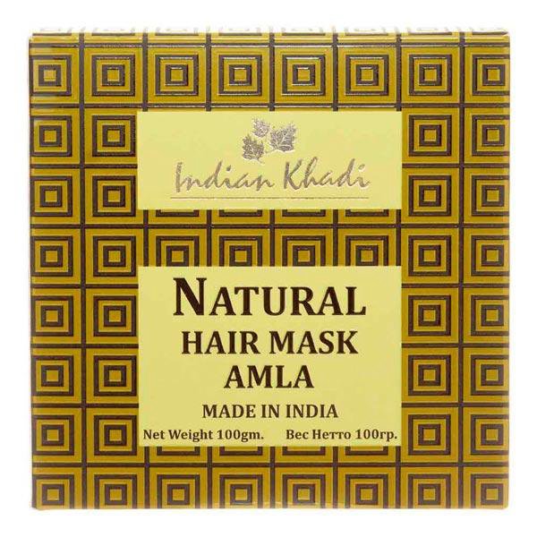 Natural Hair Mask AMLA, Indian Khadi (АМЛА натуральная маска для волос, Индиан Кхади), 100 г.