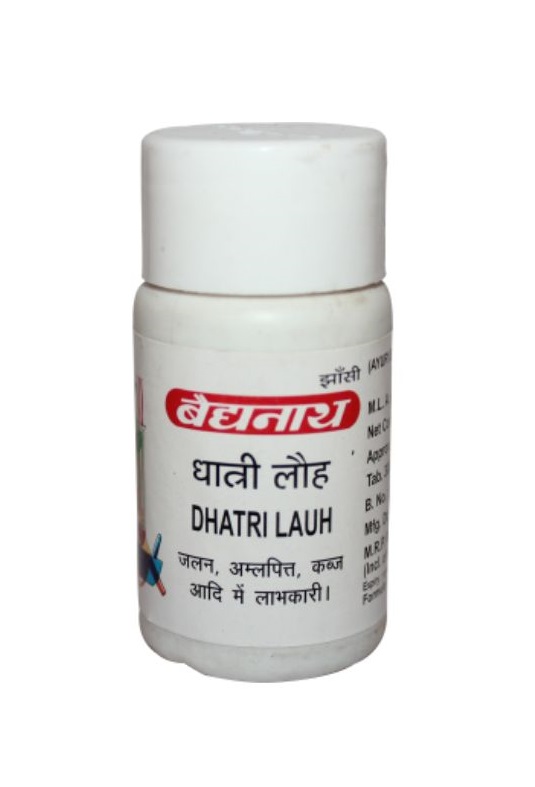 DHATRI LAUH, Baidyanath (ДХАТРИ ЛАУХ для пищеварительной системы, Бадьянатх), 40 таб.