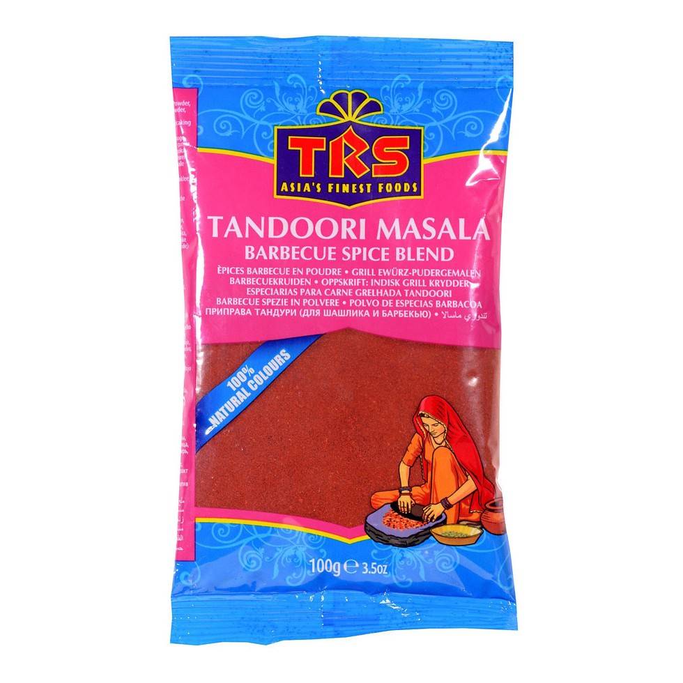 TANDOORI MASALA Barbeque Spice Blend, TRS (ТАНДУРИ МАСАЛА смесь специй для  барбекю, ТРС), 100 г.