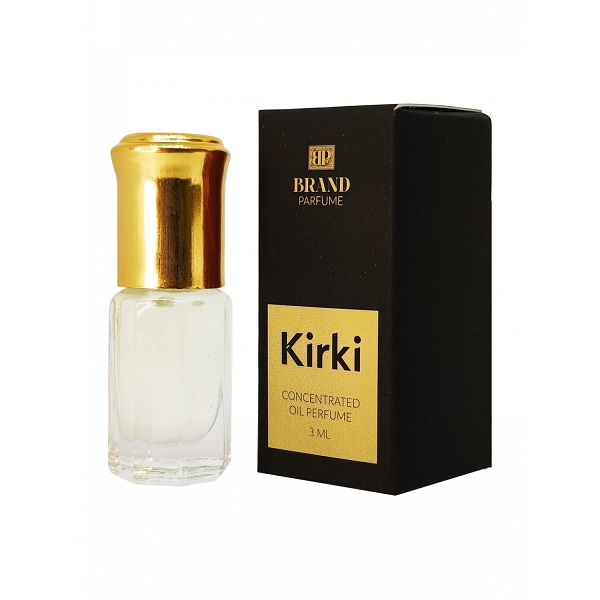 KIRKI Concentrated Oil Perfume, Brand Perfume (КИРКИ Концентрированные масляные духи), ролик, 3 мл.