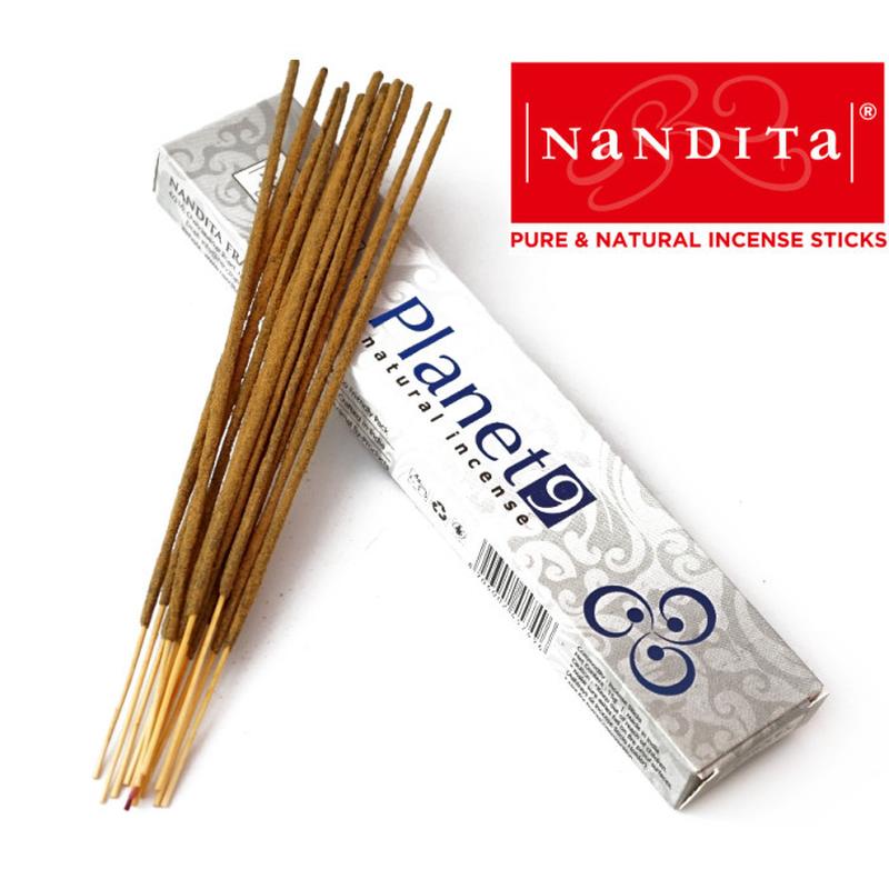 PLANET 9 Natural Incense, Nandita (ДЕВЯТАЯ ПЛАНЕТА натуральные благовония палочки, Нандита), 15 г.