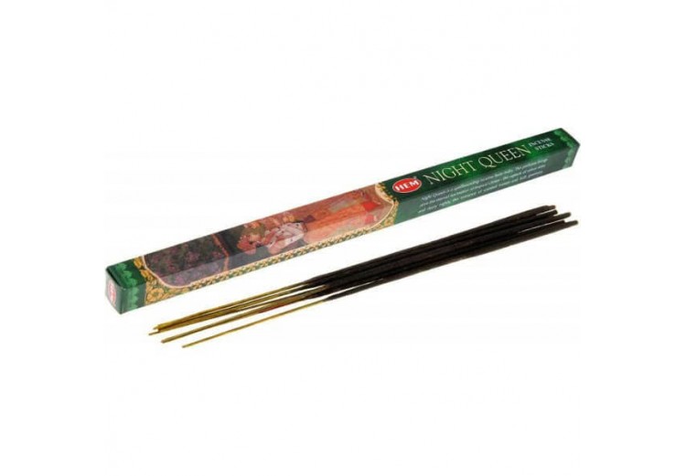 Hem Incense Sticks NIGHT QUEEN (Благовония НОЧНАЯ КОРОЛЕВА, Хем), уп. 8 палочек.