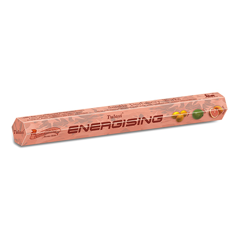 Tulasi ENERGISING Aromatherapy Incense Sticks, Sarathi (Туласи благовония ЭНЕРГИЯ, Саратхи), уп. 20 палочек.