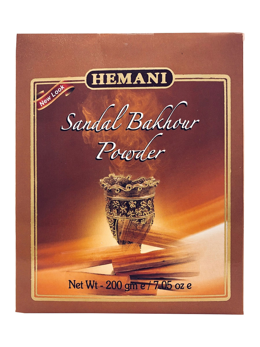 SANDAL BAKHOUR POWDER, Hemani (ПОРОШОК САНДАЛА для лица и тела, Хемани), коробочка, 200 г.