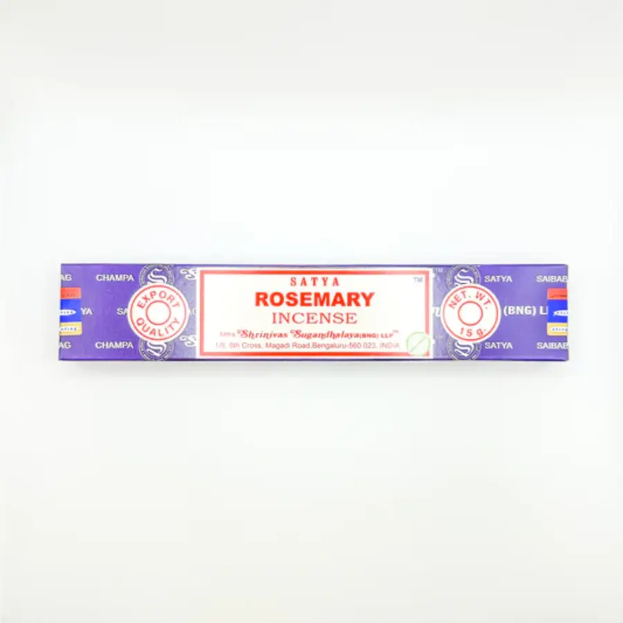 ROSEMARY Incense, Satya (Благовония РОЗМАРИН, Сатья), 15 г.