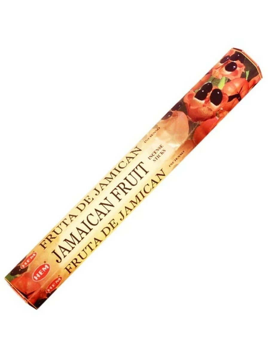 Hem Incense Sticks JAMAICAN FRUIT (Благовония ЯМАЙСКИЙ ФРУКТ, Хем), уп. 20 палочек.