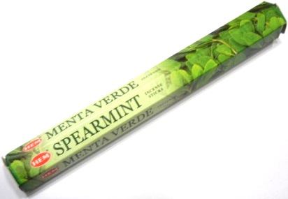 Hem Incense Sticks SPEARMINT (Благовония МЯТА, Хем), уп. 20 палочек.