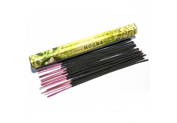 Darshan MOGRA Incense Sticks (Благовония Даршан МОГРА), шестигранник 20 палочек.