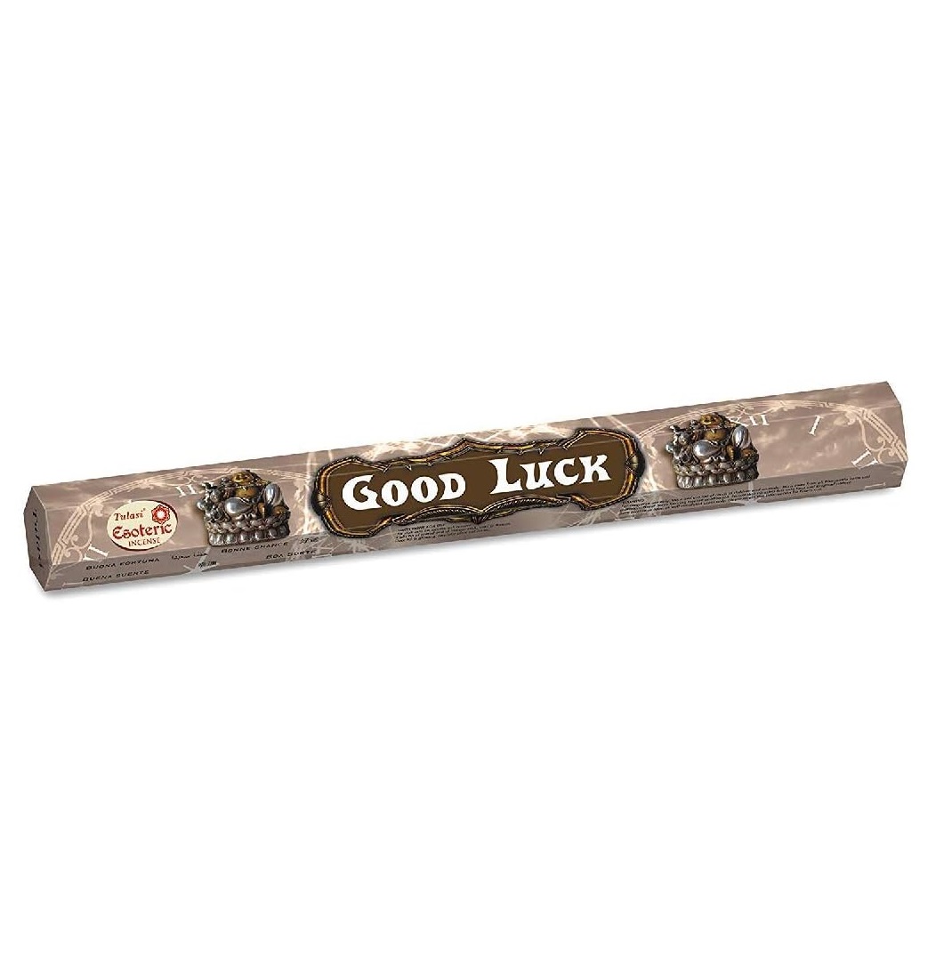 Tulasi GOOD LUCK Esoteric Incense Sticks, Sarathi (Туласи благовония УДАЧА, Саратхи), уп. 20 палочек.