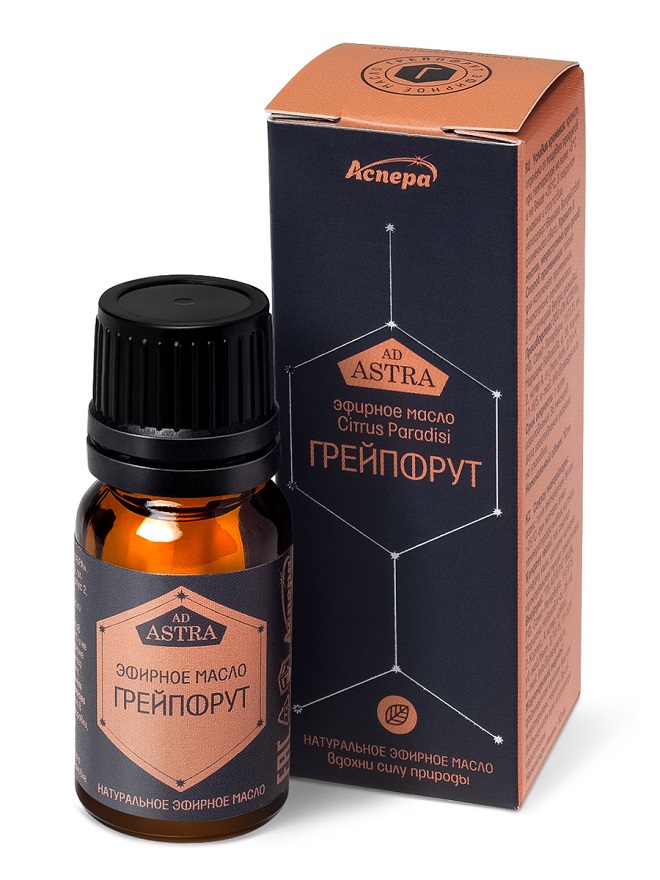 Эфирное масло Citrus Psradisi ГРЕЙПФРУТ, Аспера, 10 мл.