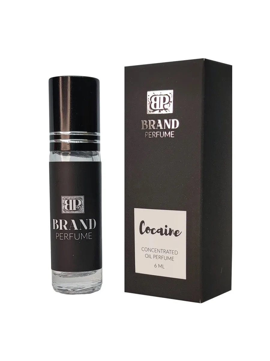 COCAINE Concentrated Oil Perfume, Brand Perfume (Концентрированные масляные духи), ролик, 6 мл.