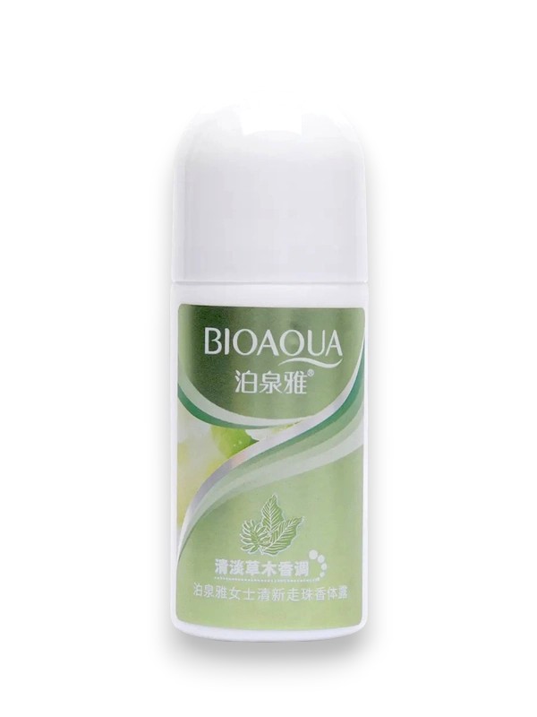 ТРАВЯНОЙ АРОМАТ женский роликовый дезодорант, BIOAQUA, 50 мл.