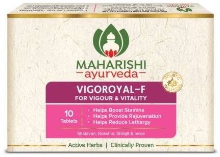 VIGOROYAL-F, Maharishi Ayurveda (ВИГОРОЯЛ-Ф, женский эликсир молодости, Махариши Аюрведа), 10 таб.