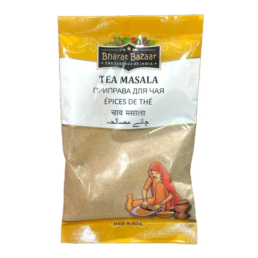 TEA MASALA, Bharat Bazaar (Приправа для МАСАЛА ЧАЯ, Бхарат Базар), 50 г.