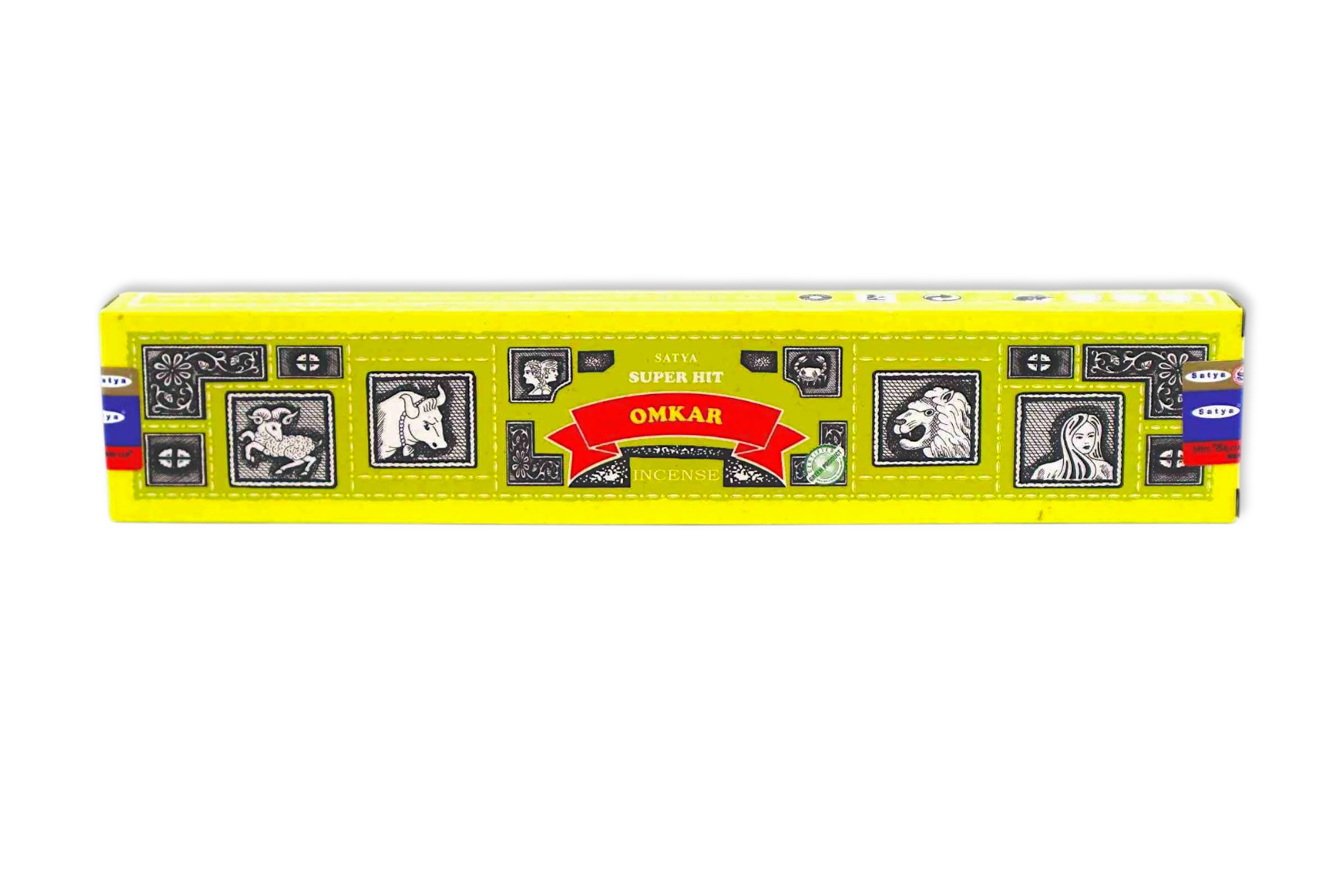 Super Hit OMKAR Incense, Satya (Благовония серии Супер Хит, ОМКАР, Сатья), 15 г.