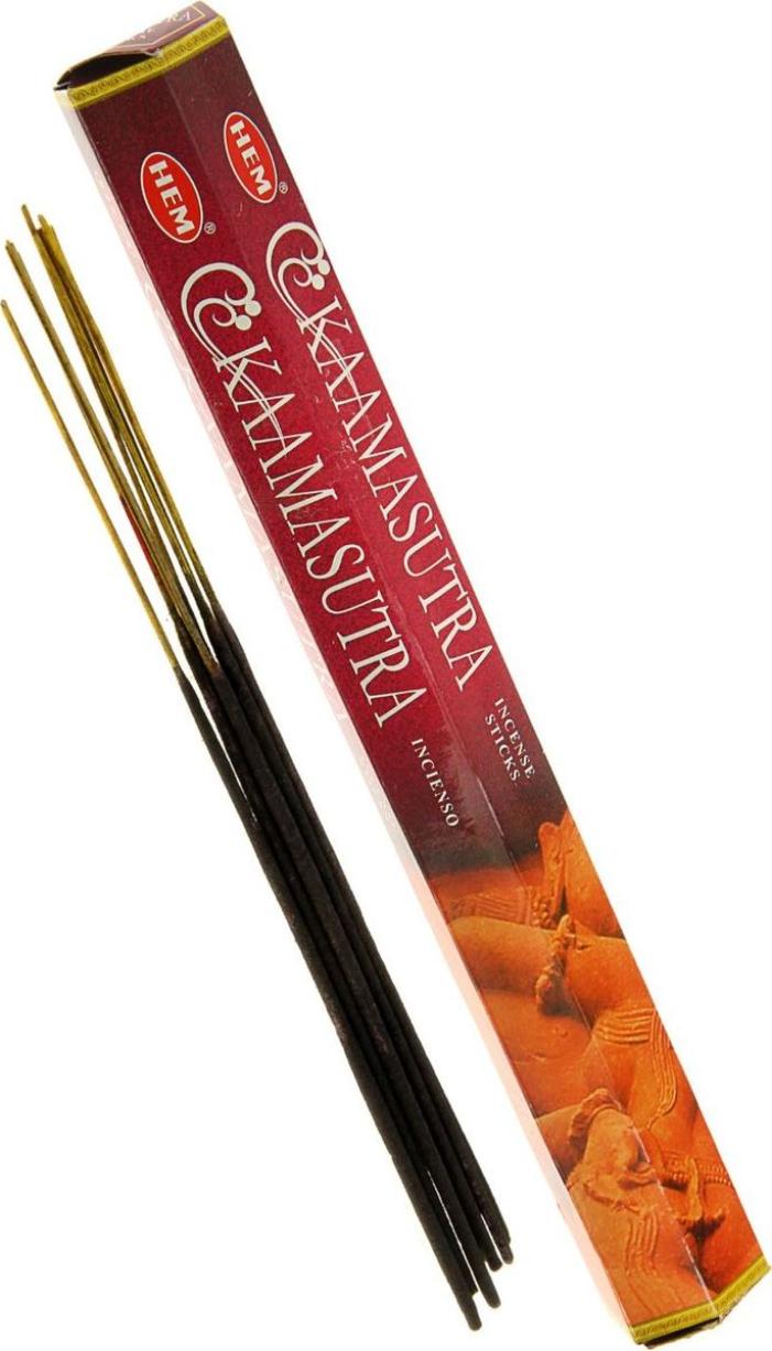Hem Incense Sticks KAMASUTRA (Благовония КАМАСУТРА, Хем), уп. 20 палочек.