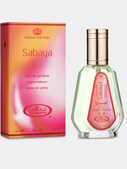 Al-Rehab Eau De Perfume SABAYA (Арабская парфюмерная вода САБАЯ, Аль-Рехаб), СПРЕЙ, 50 мл.