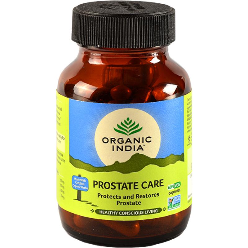 PROSTATE CARE Protects and Restores Prostate, Organic India (ПРОСТЕЙТ КЕА, защита и восстановление простаты, Органик Индия), 60 капс.