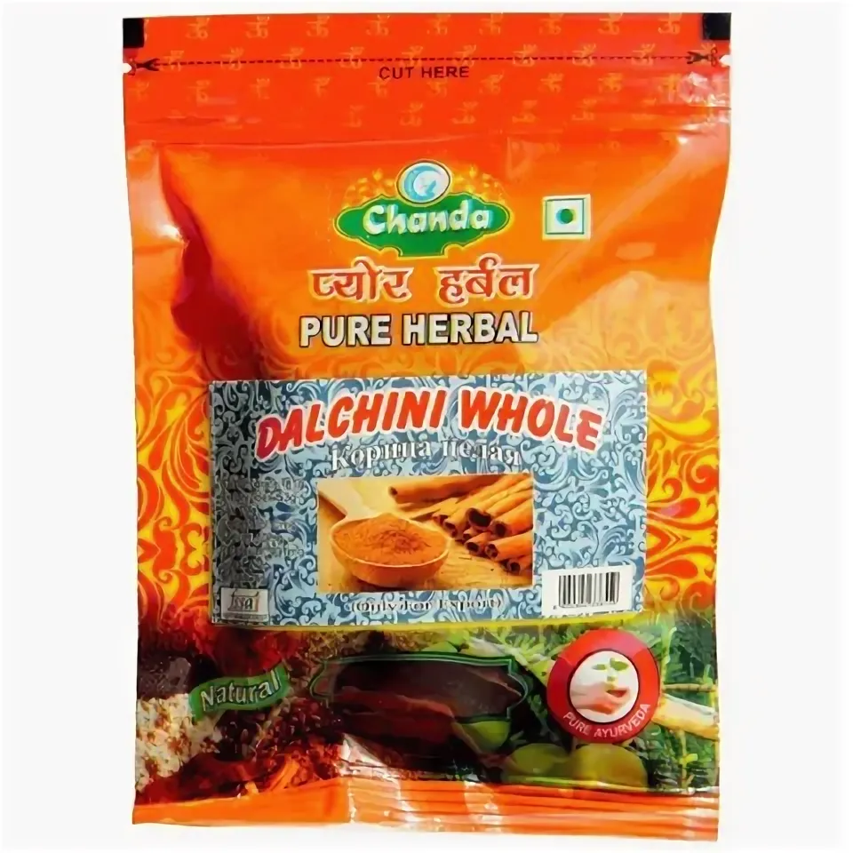 DALCHINI Whole, Chanda (КОРИЦА целая, Чанда), 50 г.