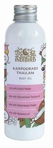 KARPOORADI THAILAM Massage Oil, Indibird (КАРПУРАДИ ТАЙЛАМ Массажное масло, Индибёрд), 150 мл.