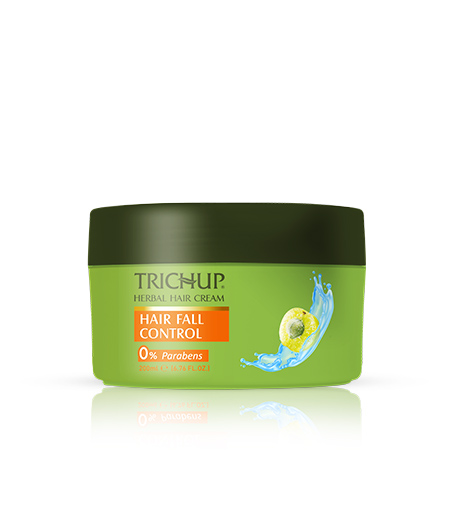 Trichup Herbal Cream HAIR FALL CONTROL Vasu (Тричуп Травяной крем КОНТРОЛЬ ВЫПАДЕНИЯ ВОЛОС, Васу), 200 мл.