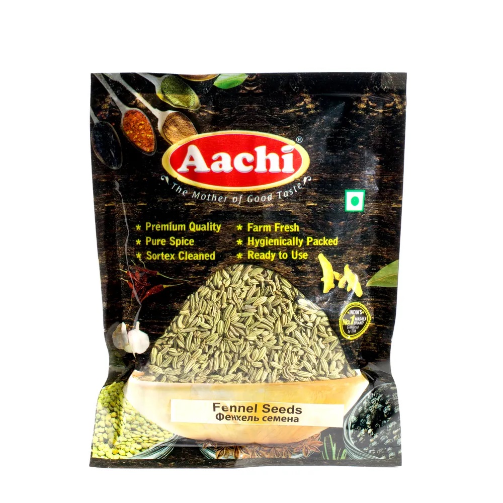 FENNEL SEEDS, Aachi (ФЕНХЕЛЬ СЕМЕНА, Аачи), 100 г.