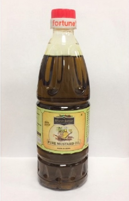 Pure MUSTARD Oil Bharat Bazaar (Горчичное масло, Бхарат Базар), 500 мл.