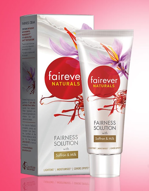 FAIREVER NATURALS Fairness Solution With Saffron & Milk, Cavin Kare (ФЭЙРЭВА НЭЧРЛЗ Отбеливающий питательный крем с шафраном и молочком), 25 г.